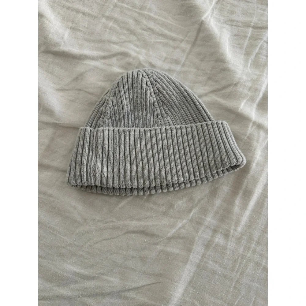MAAP Cycling Grey Ribbed Beanie Hat